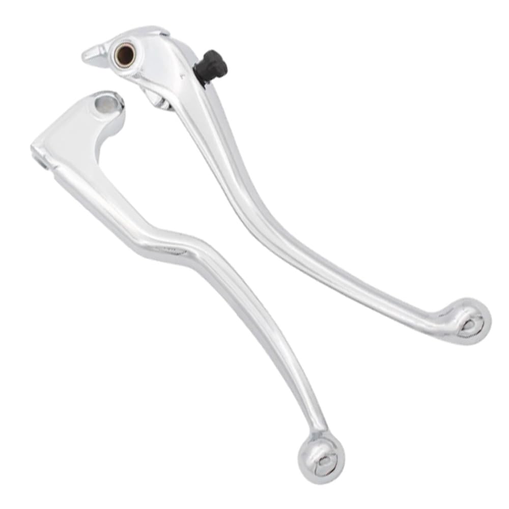 Baceyong – Ensemble de leviers de frein à main et d’embrayage pour moto, pièces de moto Compatible avec Yamaha YZF R1 / YZF-R1 2004-2012, chromé