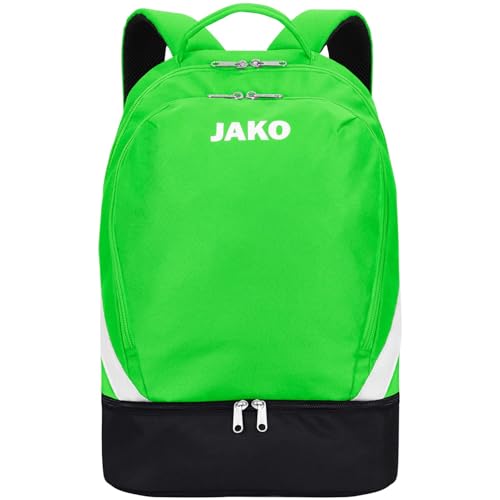 JAKO Rucksack Iconic 1814 Neongrün/Schwarz One Size