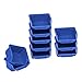 Produktbild 10 Stapelboxen Sichtlagerkästen Lager System Kunststoff PP 90x110x50 Gr.0 blau