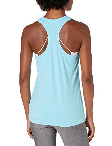 Image of Amazon Essentials Women's Active Quick Dry Tech Stretch Racerback Scoop Neck Tank Top, Multipacks