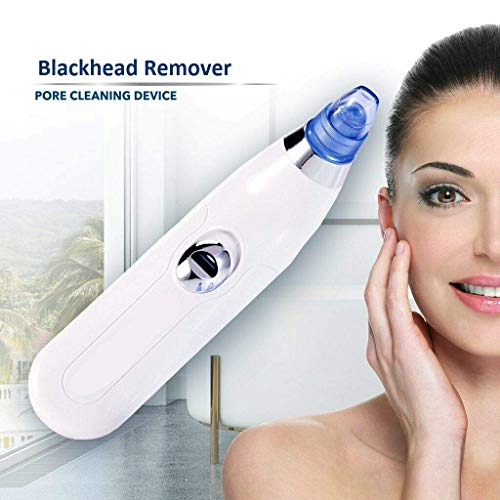Image of 4 in 1 Multi-Function Blackhead Whitehead Extractor Remover Device - Acne Pimple Pore Cleaner Vacuum Suction Tool for Men and Women