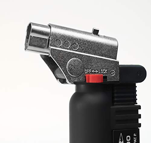 Blazer Es1000Cr Spitfire Refillable Butane Torch, Black #TOP1