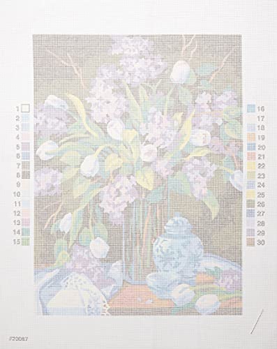 Dimensions Needlecrafts Needlepoint, Tulips & Lilacs