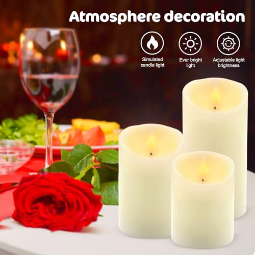 Velas LED recargables parpadeantes para crear un ambiente acogedor 3