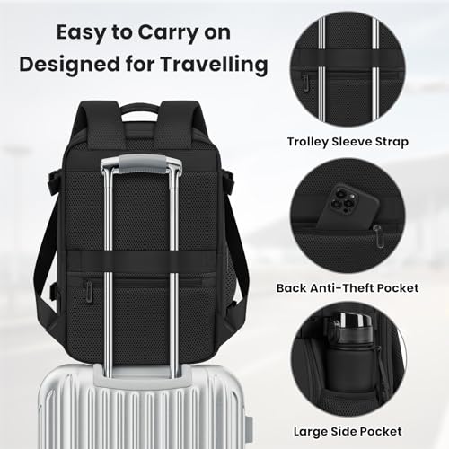Sac Cabine Ryanair 40X30X20 : OTAHGK Bagage Cabine 40 x 30 x 20 pour Ryanair, Sac à Dos de Voya... – Image 5