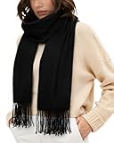 YSense Winter Scarf for Women, Fashion Long Plaid Scarves Warm Big Tartan Blanket Wrap Shawl Ladies Gifts