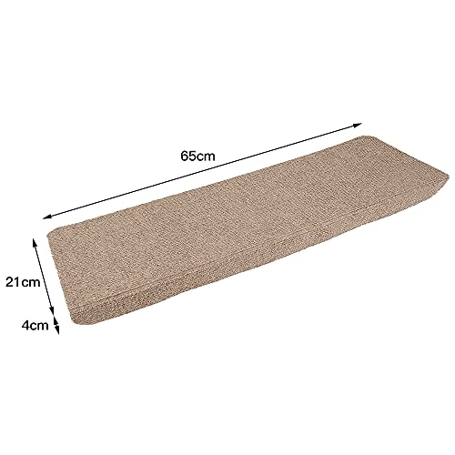 Alfombra de escalera autoadhesiva para proteger peldaños de madera en escaleras interiores 3