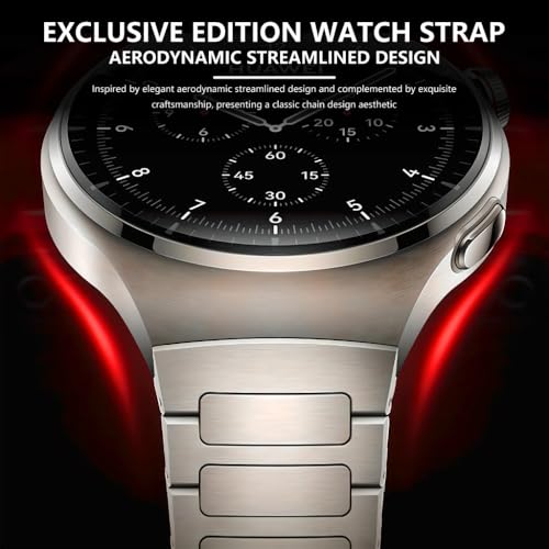 Correa de titanio compatible Huawei Watch 4 Pro miniatura 3