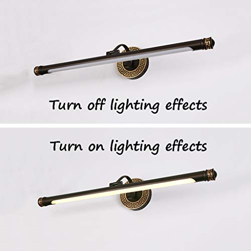 Éclairage miroir LED résistant à l'eau pour un maquillage parfait 12W