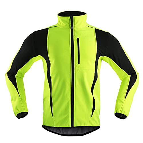 Chaqueta softshell térmica para ciclismo para hombre