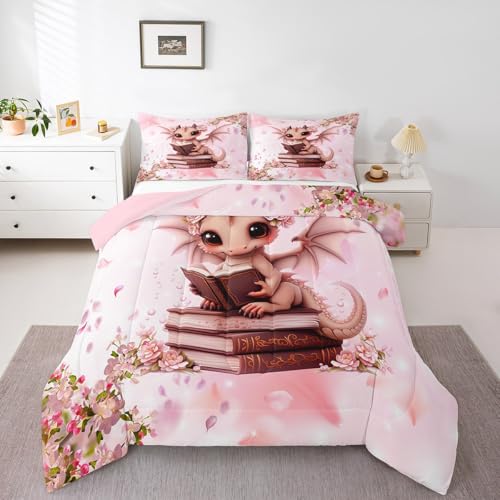 Housse de couette dragon douce en microfibre brossée lavable - 3