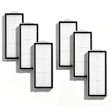 DianSung HEPA Filtro di ricambio per Roborock Qrevo Master/Qrevo Slim/Saros Z70/Qrevo Curv 2 Flow aspirapolvere robot Accessori,HEPA Filtri del contenitore della polvere