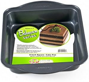 Uniware Sartén cuadrada antiadherente de 8 pulgadas (0.016 in) Bn4402