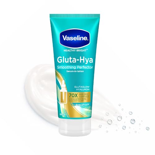 Image of VASELINE Gluta Hya AHA BHA Exfoliating Lotion 200 ML | Exfoliates Dead Skin | Smooths Rough Skin