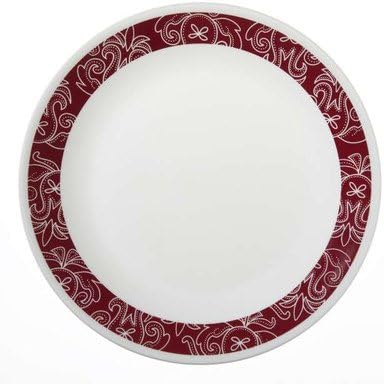 Corelle Livingware 6-Piece Dinner Plate Set, Bandhani