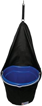Dura-Tech Scratchless Trailer Bucket Bag | Easily Hang Buckets Easy Application | Durable 1200D Material | Versatile Use | Color Black