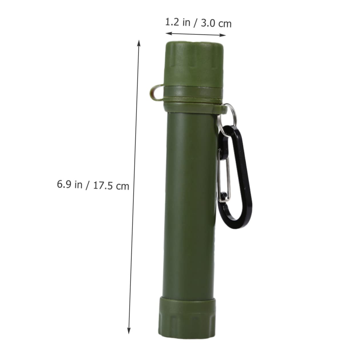 BESPORTBLE 2pièces Filtre à Eau Portable Compact Purificateur Léger Pour Camping Et Voyages Accessoire Pratique De Survie Extérieur