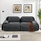 SoarFlash Sofá Moderno Modular, Gris Oscuro