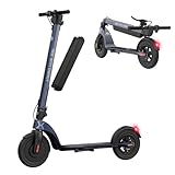 HX Monopattino Elettrico Adulto con 10/13Ah Batteria rimovibile,Motore da 350/500W,Autonomia di 40 km ＆ 25 km/h,3 Impostazioni di Velocità,Scooter Elettrico Pieghevole portatile-10' Pneumatici