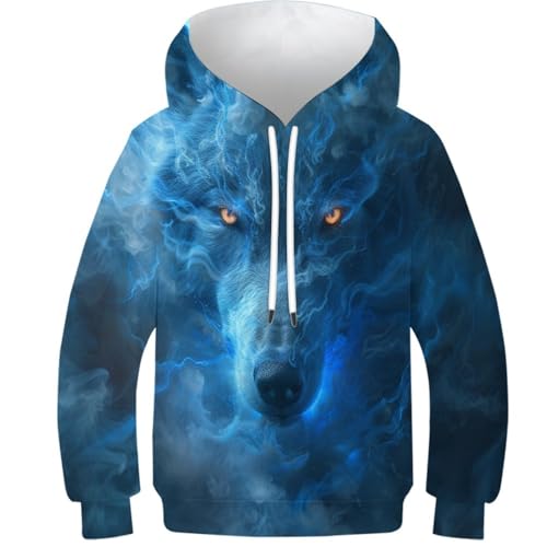 Sweat loup enfant fin des vêtements froids et inconfortables
