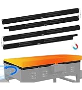 ZHSX Wind Guards for Blackstone 36 inch Griddle,Magnetic Design Stainless Steel Screens Protect F...