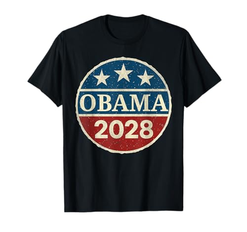 Obama per Il Presidente 2028 Elezione Anno Voto Design Vintage