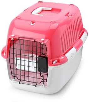 Europet Bernina Explorer 50 Sport Edition Transport/Box, 49 by 32 by 32cm, Red/Pink