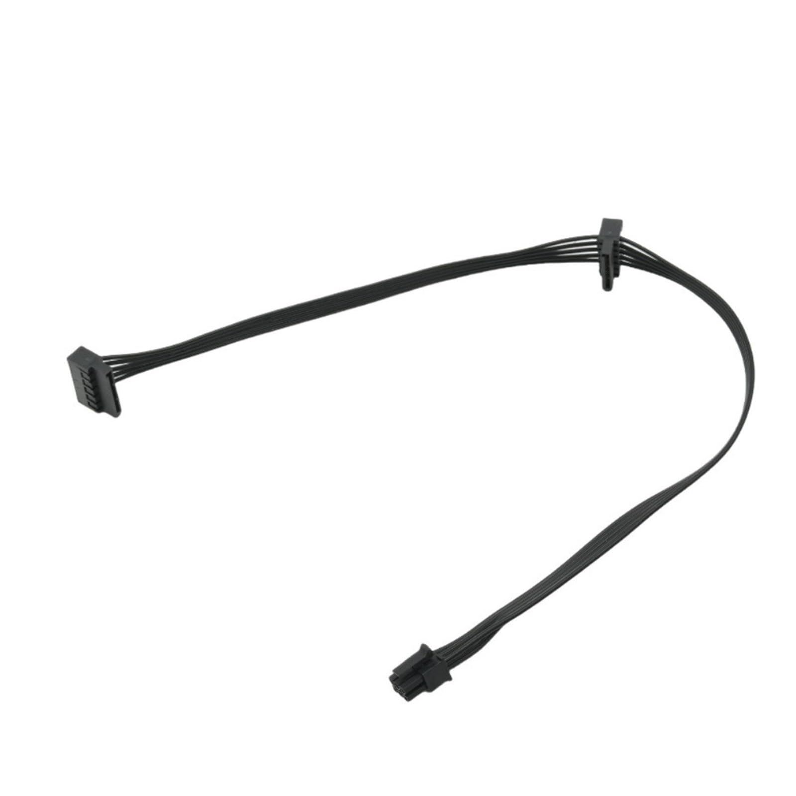 Cavo di alimentazione splitter mini da 6 pin a SATA(Mini 6Pin to 2 SATA)