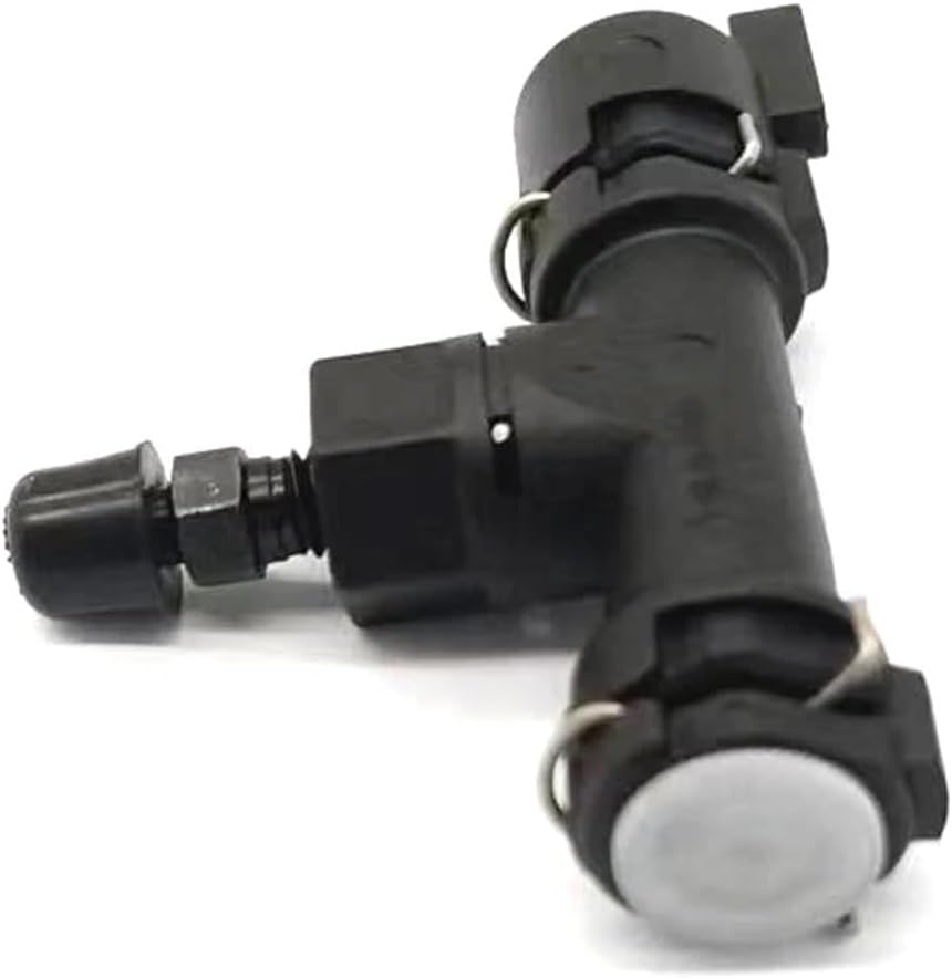 1J0721468C Car Clutch Sub Pump Vent Valve Three Way Pipe Compatible with VW Octavia Passat 1K0721468C Auto Parts