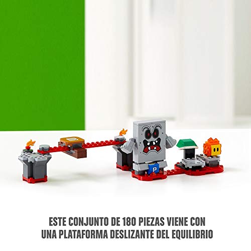 LEGO 71364 Super Mario Set de Expansión: Lava letal de ROCO, Juguete de Construcción para Niños +6 años con 2 Mini Figuras