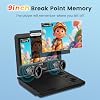 11.5 Portable DVD Player for Kids & Car Travel9 inch Swivel IPS Screen,3-Hour Battery,CD/DVD/USB/SD Support,Region Free/Headrest Mount & Remote