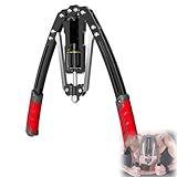 Saker Twister arm Trainer, Power Twister arm trainerchest Trainer, Chest Exerciser for Men, for Home Gym use Men & Women - Adjustable Hydraulic Resistance 22-440lbs (Red)