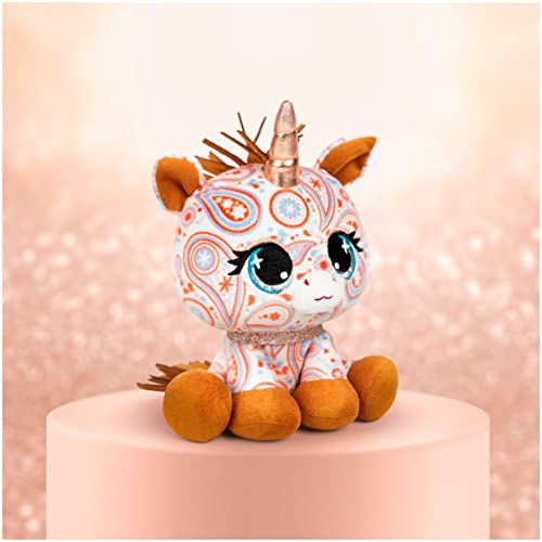 Gund P.lushes Designer Fashion Pets Sally Mustang Unicorn Premium Stuffed Animal Soft Plush, Paisley, 6” #TOP5