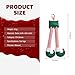 Shakas Christmas Car Costume Decoration, Santa Claus Elf Legs Vehicle Trunk Decoration, Personalized Adorable Christmas Ornamental for Holiday Parties, Home Trees, Fireplaces (Multicolored)