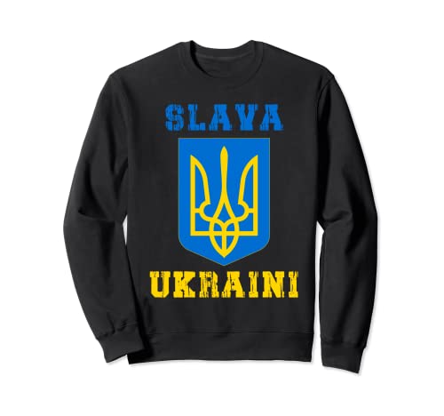 Slava Ukraini Ucrania Camisa Apoyo Ucrania Bandera Orgullo Camisa Sudadera Cover