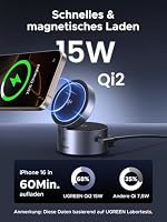 UGREEN MagFlow Qi2 15W 3-in-1 Magnetic Wireless Charger mit Magsafe – Ansicht 2