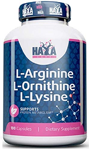 Tri-Amino Acid Complex L-Arginine L-Ornithine L-Lysine 100 Capsules Anabolic Lean Muscle Mass Builder