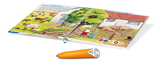 Ravensburger 4005556000357 Coffret Lecteur interactif + Livre Ferme tiptoi Complete Set with Interactive Reader and Book Mon Imagier à la Farm [French Language]