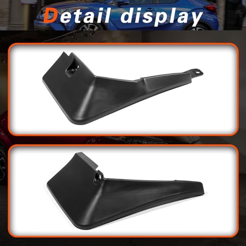 Image of 2019 C-HR Mud Flaps Mud Guards Compatible with Toyota CHR 2018 2019 Splash Guard No Drilling Required All Weather Mudflaps(Set of 4)