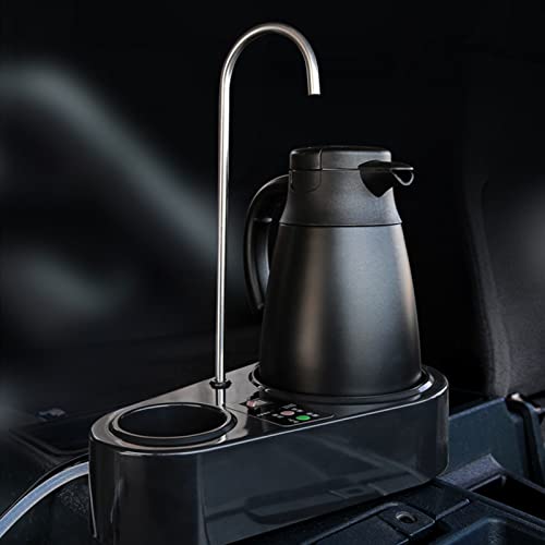 Hervidor eléctrico portátil 1.2 litros acero inoxidable miniatura 6