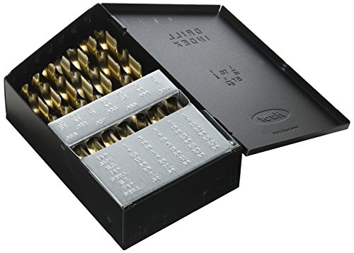 Neiko Pro 10132B Cobalt Drill Bit Set, 29 Piece|Huot Index Case