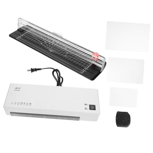 BCOATH Sl266 Photo Laminating Machine Portable Thermal Laminator for Home Office 2r3r4r Laminating Sheets Included