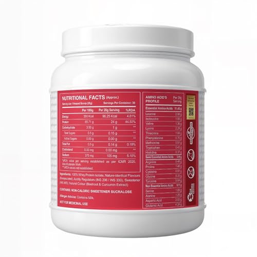Image of Clear Whey Isolate 90% | 24g Protein Per Serving | 30 Servings | 0.5% Lactose, 1% Fat, 0 Sugar | Fast Absorbing, Zero Bloating, Easy to Digest | Fast Muscle Recovery (SPLASH WATERMELON)