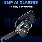 findtime Camera Glasses Recording Video Smart Glasses 4K HD 8MP Camera AI Chat Voice Control Open Ear Audio Outdoor Sport Bluetooth Eyeglass - Image 2