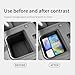 smabee Center Console Cool Box Organizer for Toyota Land Cruiser Prado 250/ Lexus GX 550 2024 2025 Armrest Storage Box ABS Insert Tray Accessories (Only Fit Cool Box) Black