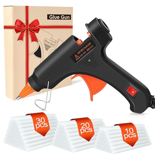 Crenova Klebepistole + 60 Klebesticks 20W