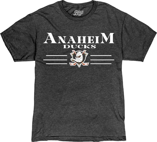 Blue 84 Standard NHL Officially Licensed Bi-Blend T-Shirt Heathered Team Color