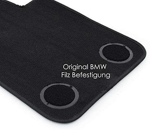 BMW 3 Series E92 Coupé (2006 - 2013) Velour M Competition car mats