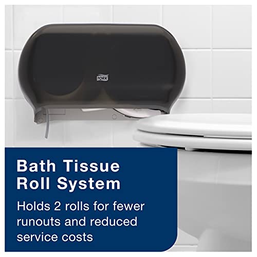 Tork Toilet Paper Roll White T24, Advanced, 2-Ply, 80 X 500 Sheets, 2461200 #TOP4