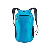 GFJTJAO Mochila Mochila para Acampar de excursión al Aire Libre 18L, Bolso de montañismo Unisex para Viajes portátiles, Mochila Exterior Plegable de Nylon ultralige(Blue)